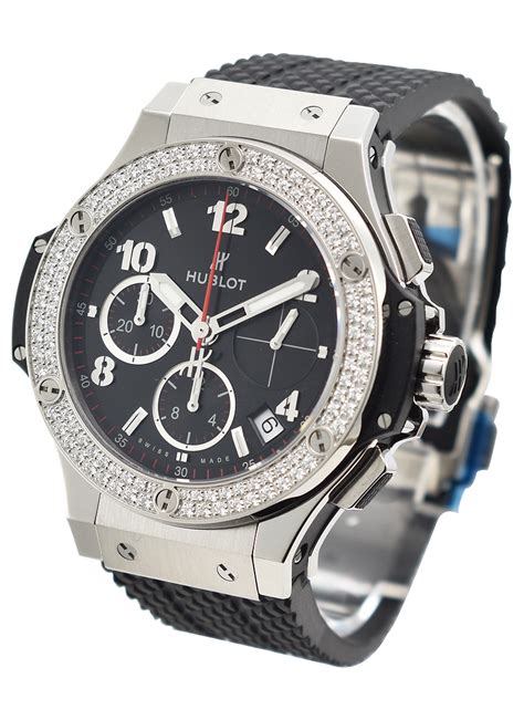 hublot bracelet for men|Hublot diamond bezel.